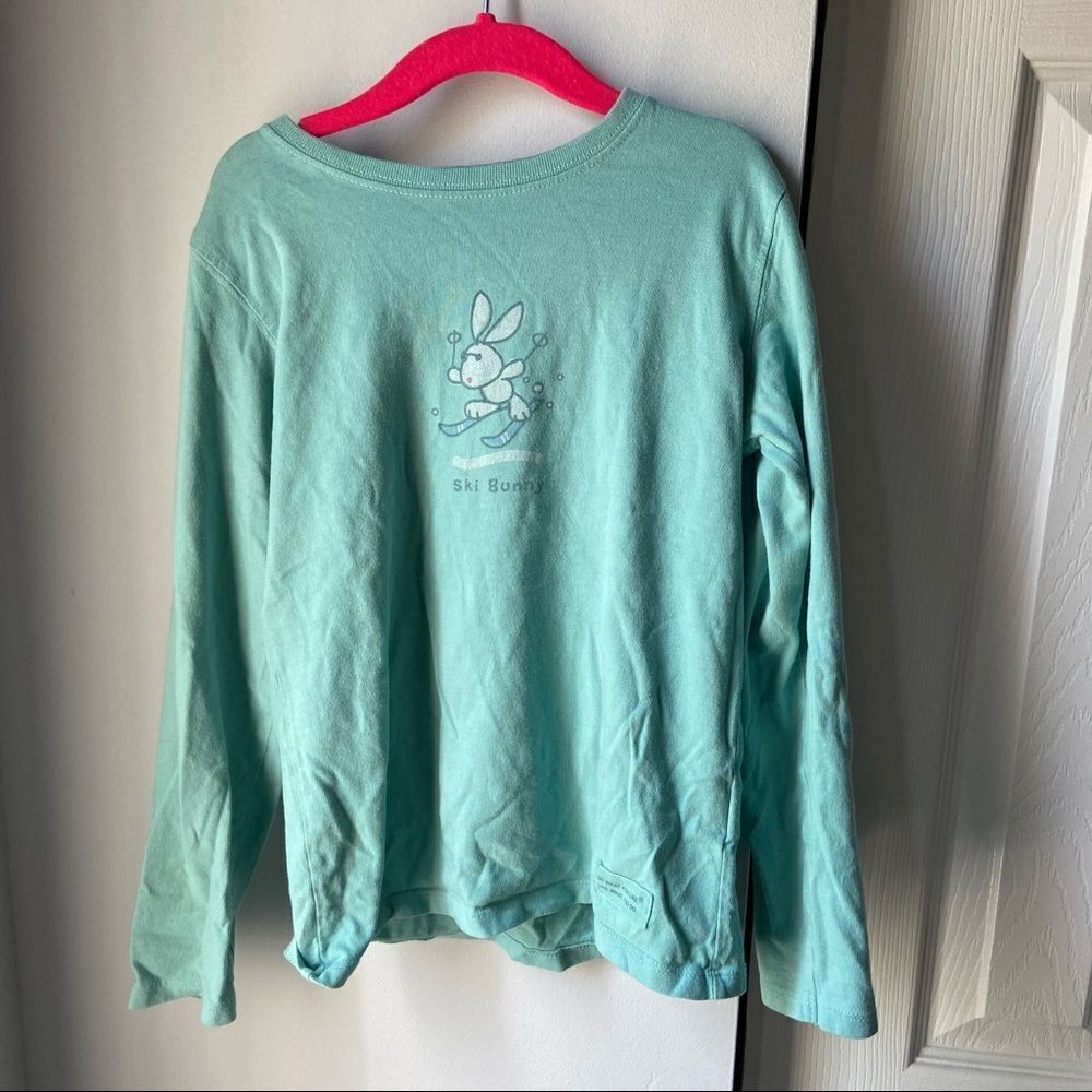🍭6/$30 Life is Good Ski Bunny Long Sleeve Tee 5/6